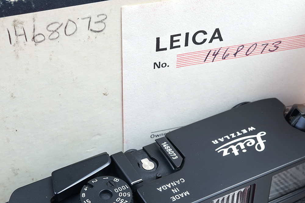 【珍品】【红标】徕卡/leica m4-2 leitz红logo 特别版本 全新全套