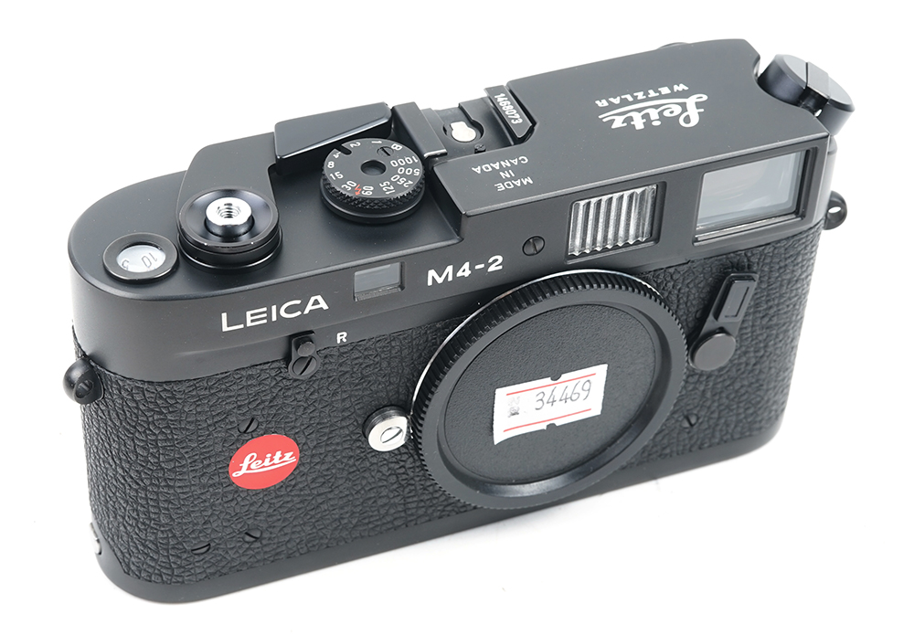 【珍品】【红标】徕卡/leica m4-2 leitz红logo 特别版本 全新全套