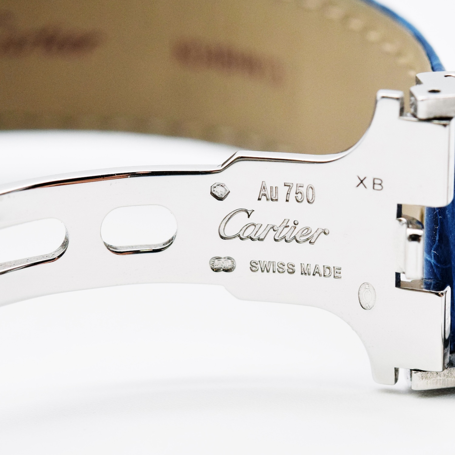 Cartier Tank Cintree HPI01123 Platinum Diamond Skeleton Watch