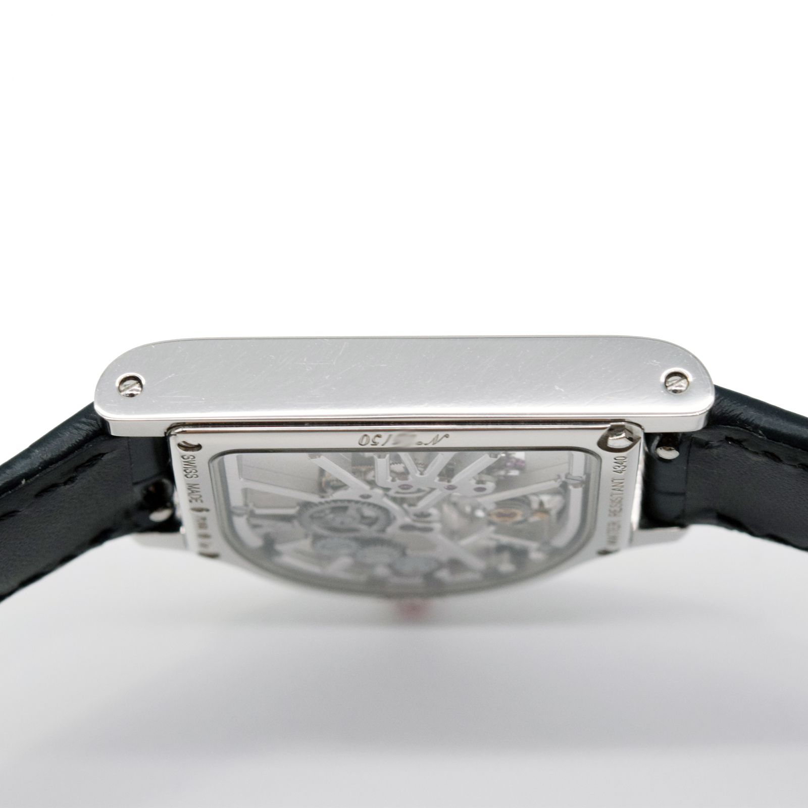 Cartier コンパスデザイン 置物 Cartier Cloche de Cartier Skeleton 4340 WHCC0003 Platinum Watch