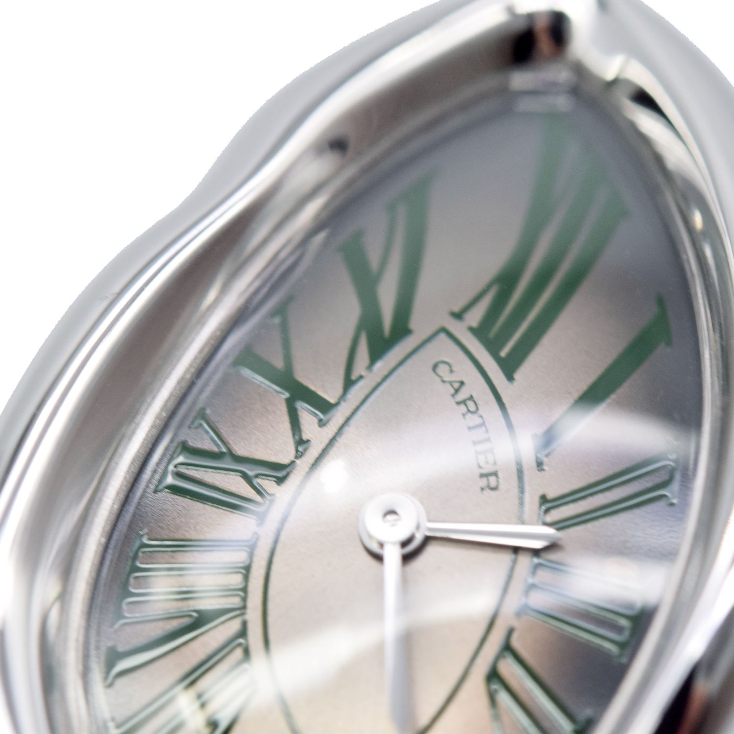 Cartier Crash NSO 4497 WGCH0135 18K White Gold Green Unique Piece